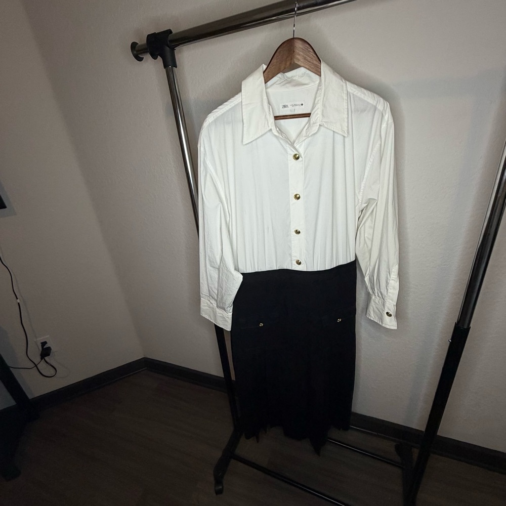 Zara Classic White Shirt
